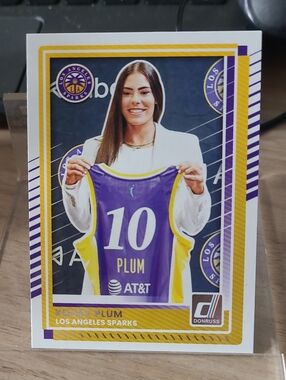 Kelsey Plum Donruss Rookie Card - Los Angeles Sparks 2025 Donruss